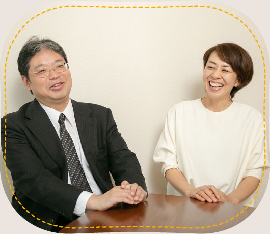 永倉いちず先生と我妻宏次朗先生